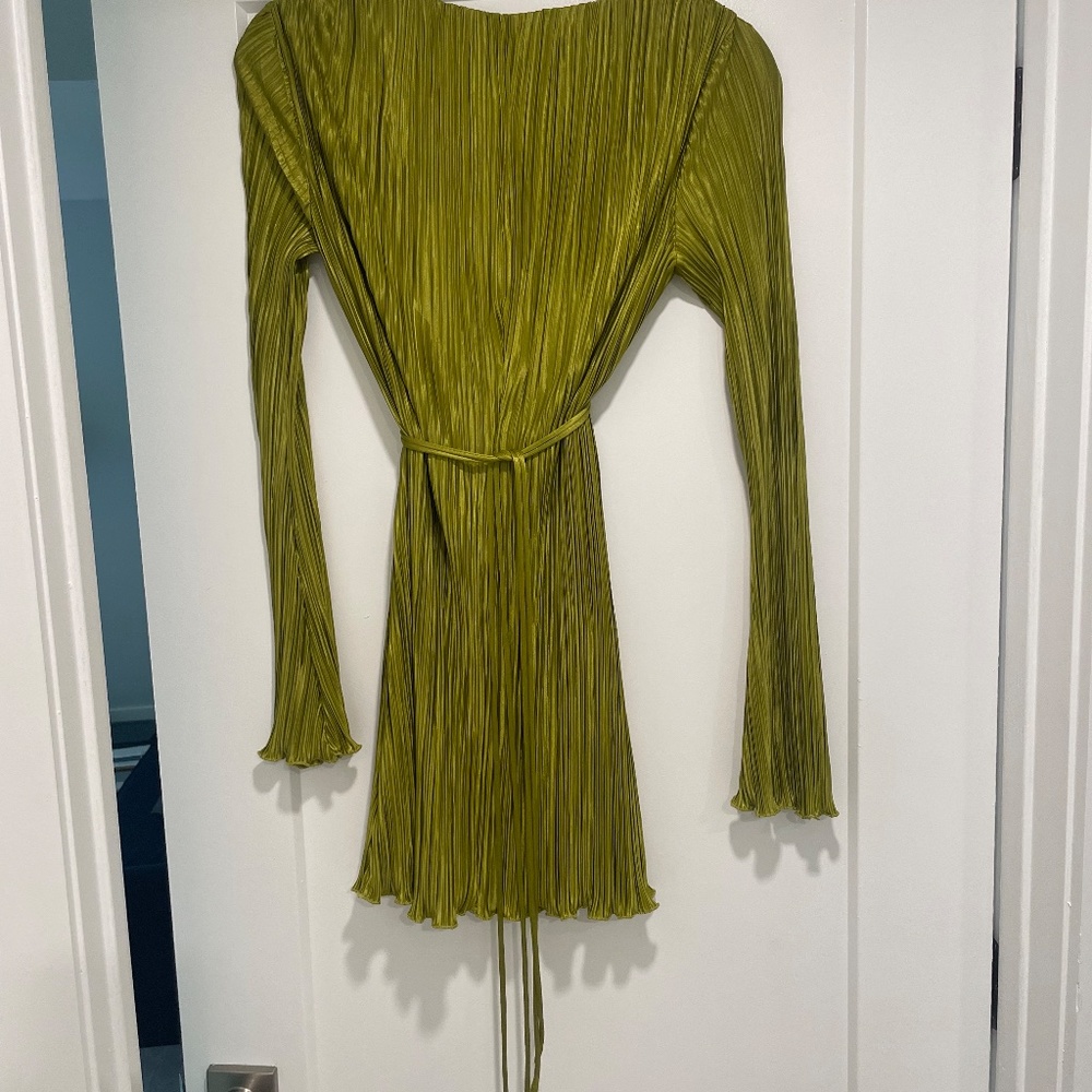 Hello Molly Besties Meet Mini Dress XS in Olive - Picture 6 of 12